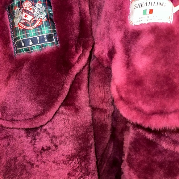 Beautiful SHEARLING Spanish Merino suede coat; worn once; dry cleaned; perfect! - Picture 7 of 11